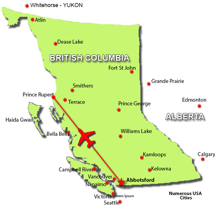 Prince Rupert Flights